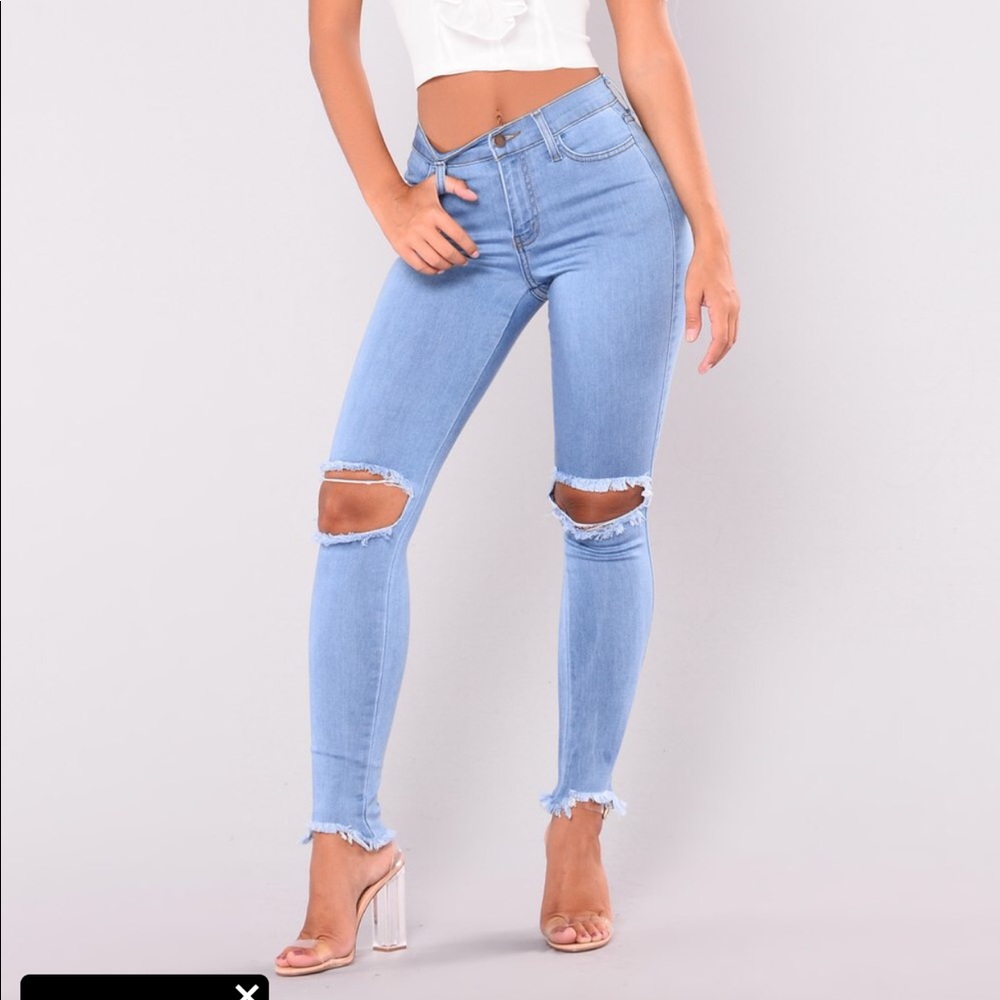 Body shaping fashion nova jeans